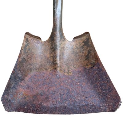 Sale Photo Thumbnail #581: Shovel Bundle of 2 - Yellow Handle, Wooden Handle