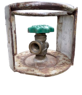 Sale Photo Thumbnail #244: Propane Tank 100 Gallons - Green Knob - Tank B
