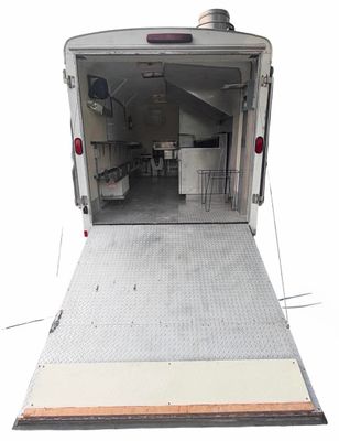 Sale Photo Thumbnail #124: 14 FOOT Food Trailer WHITE

Clean!
Ready to GO!
Contact us to come take a look!