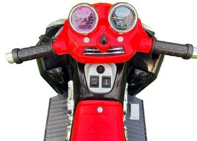 Sale Photo Thumbnail #499: AV-01 Hero 4-Wheeler for Kids, a battery-powered ride-on toy quad in red and black
** Needs charger