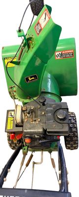 Sale Photo Thumbnail #167: Vintage John 24-Inch Deere Two-Stage Walk-Behind Snowblower