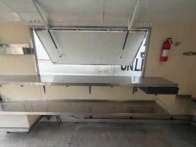 Sale Photo Thumbnail #79: 14 FOOT Food Trailer WHITE

Clean!
Ready to GO!
Contact us to come take a look!