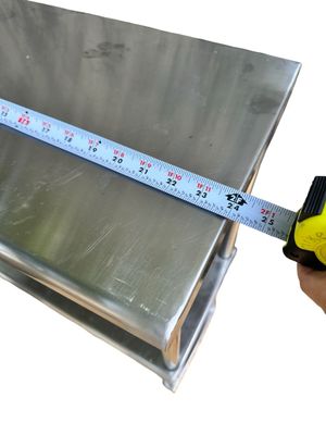 Sale Photo Thumbnail #319: Stainless Steel Attachment -  21 3/4" x 21 3/4" x 13 1/4"