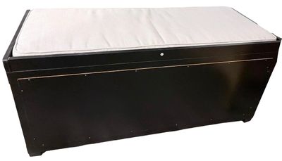Sale Photo Thumbnail #431: 3-Cube Entryway Storage Bench  with Padded Top Seating Cushion