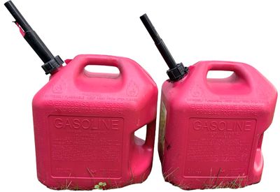 Sale Photo Thumbnail #255: 5-Gallons Gas Cans - Set of 2 Gas Cans - Bundle A