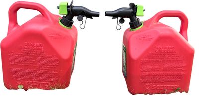 Sale Photo Thumbnail #260: 5-Gallons Gas Cans - Set of 2 Gas Cans - Bundle B