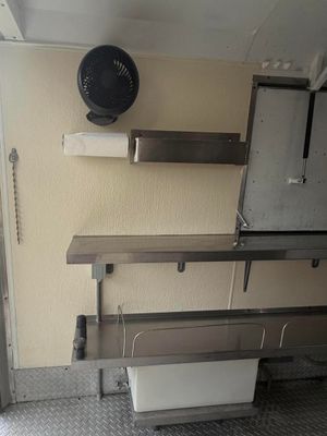 Sale Photo Thumbnail #122: 14 FOOT Food Trailer WHITE

Clean!
Ready to GO!
Contact us to come take a look!