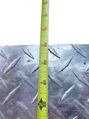 Sale Photo Thumbnail #398: Aluminum Plate 48"L X 63"H X 0.25" thick SHEET B