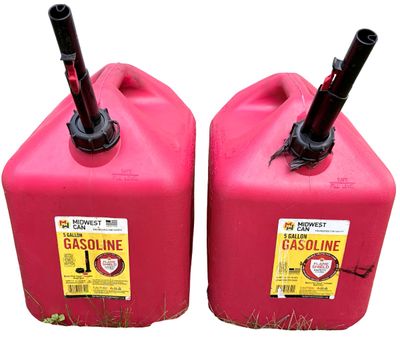 Sale Photo Thumbnail #254: 5-Gallons Gas Cans - Set of 2 Gas Cans - Bundle A