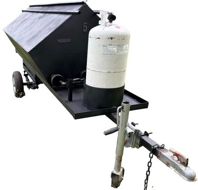 Sale Photo Thumbnail #189: Pig Roaster #5 with 50lbs Propane Tank