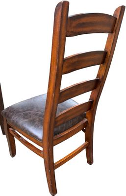 Sale Photo Thumbnail #613: Espresso Brown Dining Room Table with 2 Chairs