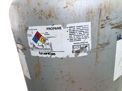 Sale Photo Thumbnail #245: Propane Tank 100 Gallons - Green Knob - Tank B