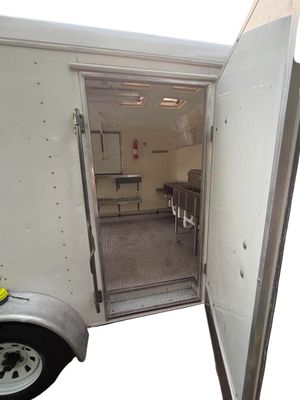 Sale Photo Thumbnail #75: 14 FOOT Food Trailer WHITE

Clean!
Ready to GO!
Contact us to come take a look!
