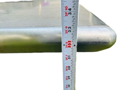 Sale Photo Thumbnail #327: Stainless Steel Table with Drawer - 72" x 30"W x 34 3/4" (6ft x 2ft 6" W x 2ft 10 3/4")