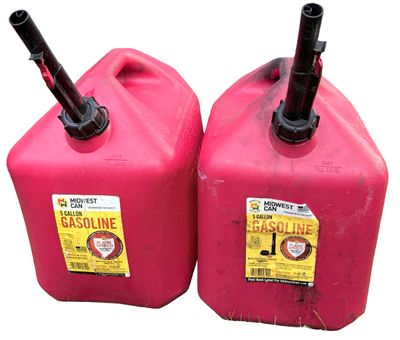 Sale Photo Thumbnail #262: 5-Gallons Gas Cans - Set of 2 Gas Cans - Bundle C