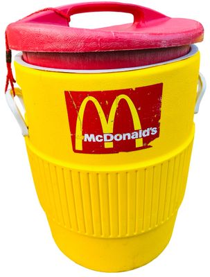 Sale Photo Thumbnail #294: Vintage McDonld's Hi-C Orange C Beverage Dispenser