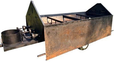 Sale Photo Thumbnail #193: Pig Roaster #5 with 50lbs Propane Tank