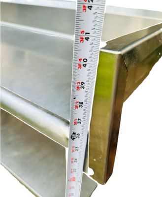 Sale Photo Thumbnail #352: Stainless Steel DOUBLE Sink - 10Ft X 30" X 40 5/8" | Bottom Shelf: 45" x 23" x 19" | Sink: 20 3/4" X 20 3/4" X 12" Deep