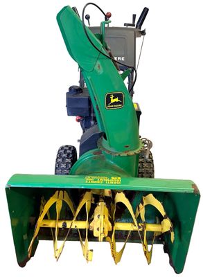 Sale Photo Thumbnail #170: Vintage John 24-Inch Deere Two-Stage Walk-Behind Snowblower