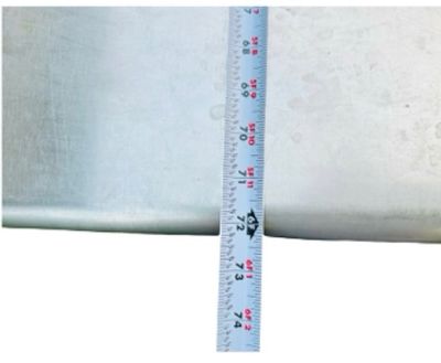 Sale Photo Thumbnail #328: Stainless Steel Table with Drawer - 72" x 30"W x 34 3/4" (6ft x 2ft 6" W x 2ft 10 3/4")