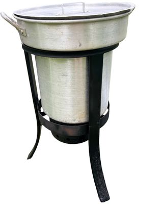 Sale Photo Thumbnail #404: Turkey Deep Fryer Stove with Deep Frying Basket 