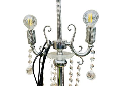 Sale Photo Thumbnail #488: Chandlier Lamps, Set of 2 Lamps