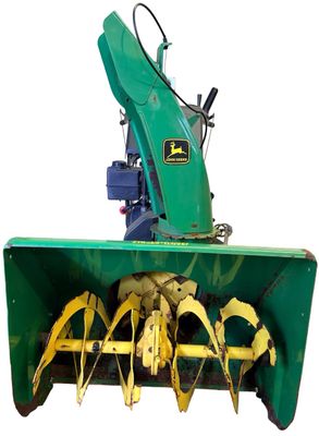 Sale Photo Thumbnail #171: Vintage John 24-Inch Deere Two-Stage Walk-Behind Snowblower