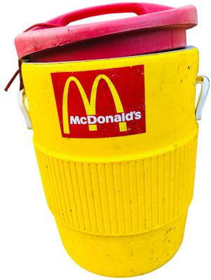 Sale Photo Thumbnail #288: Vintage McDonald's Hi-C Orange   A