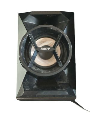 Sale Photo Thumbnail #446: SONY MHC-EC619iP Mini Hi-Fi Shelf Stereo System, CD Player, AM/FM radio, and a 30-pin Dock for older iPod and iPhone models