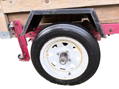 Sale Photo Thumbnail #235: 4 Ft X 8 Ft Tilt Trailer with Aluminum Floor Plate (Aluminum Plate 48"L X 63"H X 0.25" thick)