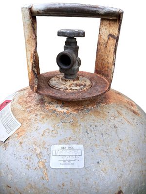Sale Photo Thumbnail #239: Propane Tank 100 Gallons - Grey Knob - Tank A