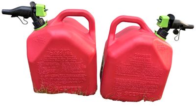 Sale Photo Thumbnail #259: 5-Gallons Gas Cans - Set of 2 Gas Cans - Bundle B