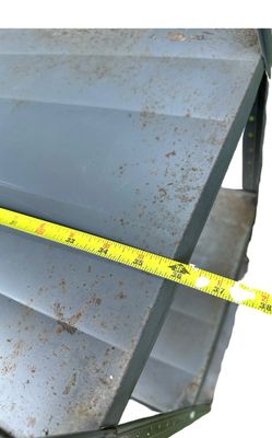 Sale Photo Thumbnail #282: Metal Shelves - Set of 2 Shelves - Beige and Grey