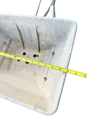 Sale Photo Thumbnail #599: Vintage Push-Style Garden Cart or Lawn Spreader