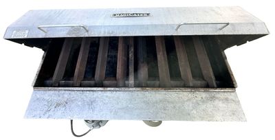 Sale Photo Thumbnail #203: MagiCater Stainless Steel Commercial Transportable Propane Grill - 8 Burners with 2 Propane Tanks