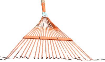 Sale Photo Thumbnail #575: Rake Bundle of 2 Rakes - Orange and Grey