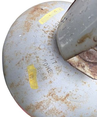 Sale Photo Thumbnail #246: Propane Tank 100 Gallons - Green Knob - Tank B