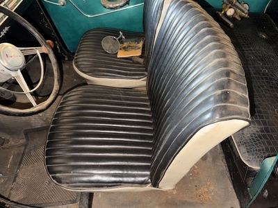 Sale Photo Thumbnail #31: WE HAD A MECHANIC LOOK AT THIS VEHICLE AND
IT DID TURN OVER BUT DID NOT START. 
IT NEEDS A NEW 6 VOLT BATTERY
THERE IS SOME COSMETIC DAMAGE TO THE PAINT ON HOOD AND ROOF. 
THERE IS SOME PITTING ON THE FRONT OF HOOD, NO OTHER BODY DAMAGE SEEN.
NONE OR VERY