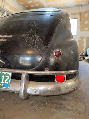 Sale Photo Thumbnail #24: WE HAD A MECHANIC LOOK AT THIS VEHICLE AND
IT DID TURN OVER BUT DID NOT START. 
IT NEEDS A NEW 6 VOLT BATTERY
THERE IS SOME COSMETIC DAMAGE TO THE PAINT ON HOOD AND ROOF. 
THERE IS SOME PITTING ON THE FRONT OF HOOD, NO OTHER BODY DAMAGE SEEN.
NONE OR VERY