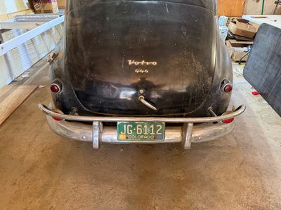 Sale Photo Thumbnail #4: WE HAD A MECHANIC LOOK AT THIS VEHICLE AND
IT DID TURN OVER BUT DID NOT START. 
IT NEEDS A NEW 6 VOLT BATTERY
THERE IS SOME COSMETIC DAMAGE TO THE PAINT ON HOOD AND ROOF. 
THERE IS SOME PITTING ON THE FRONT OF HOOD, NO OTHER BODY DAMAGE SEEN.
NONE OR VERY