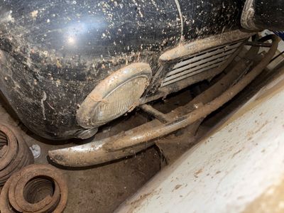 Sale Photo Thumbnail #52: WE HAD A MECHANIC LOOK AT THIS VEHICLE AND
IT DID TURN OVER BUT DID NOT START. 
IT NEEDS A NEW 6 VOLT BATTERY
THERE IS SOME COSMETIC DAMAGE TO THE PAINT ON HOOD AND ROOF. 
THERE IS SOME PITTING ON THE FRONT OF HOOD, NO OTHER BODY DAMAGE SEEN.
NONE OR VERY