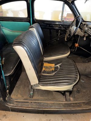 Sale Photo Thumbnail #23: WE HAD A MECHANIC LOOK AT THIS VEHICLE AND
IT DID TURN OVER BUT DID NOT START. 
IT NEEDS A NEW 6 VOLT BATTERY
THERE IS SOME COSMETIC DAMAGE TO THE PAINT ON HOOD AND ROOF. 
THERE IS SOME PITTING ON THE FRONT OF HOOD, NO OTHER BODY DAMAGE SEEN.
NONE OR VERY