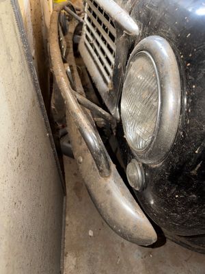 Sale Photo Thumbnail #42: WE HAD A MECHANIC LOOK AT THIS VEHICLE AND
IT DID TURN OVER BUT DID NOT START. 
IT NEEDS A NEW 6 VOLT BATTERY
THERE IS SOME COSMETIC DAMAGE TO THE PAINT ON HOOD AND ROOF. 
THERE IS SOME PITTING ON THE FRONT OF HOOD, NO OTHER BODY DAMAGE SEEN.
NONE OR VERY