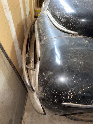 Sale Photo Thumbnail #41: WE HAD A MECHANIC LOOK AT THIS VEHICLE AND
IT DID TURN OVER BUT DID NOT START. 
IT NEEDS A NEW 6 VOLT BATTERY
THERE IS SOME COSMETIC DAMAGE TO THE PAINT ON HOOD AND ROOF. 
THERE IS SOME PITTING ON THE FRONT OF HOOD, NO OTHER BODY DAMAGE SEEN.
NONE OR VERY