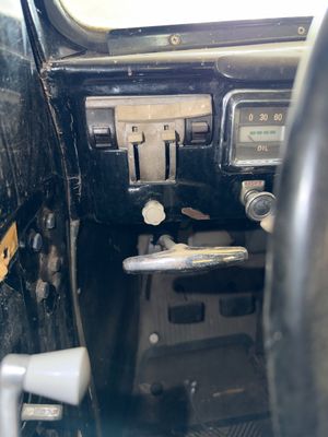Sale Photo Thumbnail #33: WE HAD A MECHANIC LOOK AT THIS VEHICLE AND
IT DID TURN OVER BUT DID NOT START. 
IT NEEDS A NEW 6 VOLT BATTERY
THERE IS SOME COSMETIC DAMAGE TO THE PAINT ON HOOD AND ROOF. 
THERE IS SOME PITTING ON THE FRONT OF HOOD, NO OTHER BODY DAMAGE SEEN.
NONE OR VERY