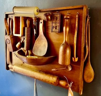 Sale Photo Thumbnail #12: Woodenware Wall Hanging