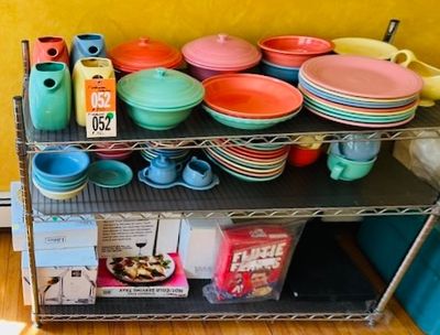 Sale Photo Thumbnail #25: Vintage Fiesta Ware - Dinner Plates, Pitchers, Covered Casseroles, etc.