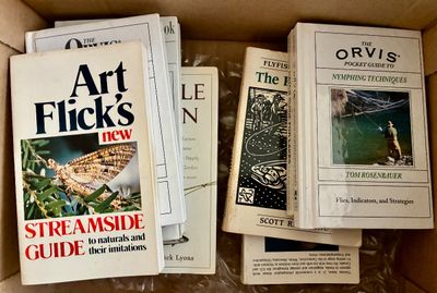 Sale Photo Thumbnail #84: Assorted Fishing Books