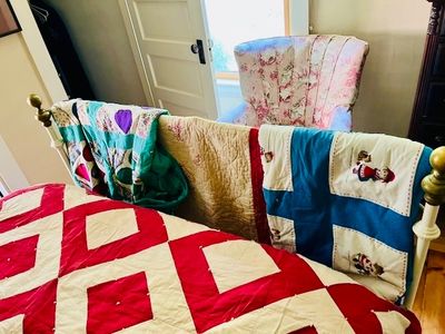 Sale Photo Thumbnail #48: Multiple Hand Made Quilts