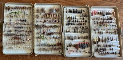 Sale Photo Thumbnail #75: Collections of Tied Flies